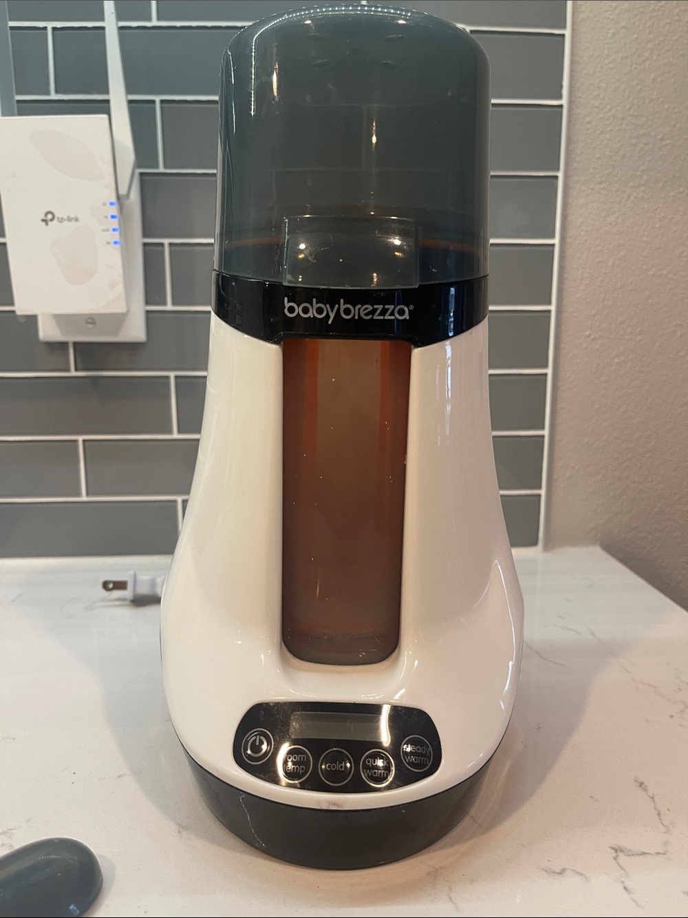 Baby Brezza Formula Pro White and Gray Baby Bottle Maker